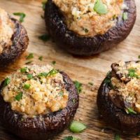 Holiday Appetizer Feature: Wild Game Stuffed Mushrooms