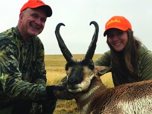 SNS Outfitter & Guides client with one of his pronghorn antelope trophies
