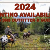 2024 Hunting Availability with SNS Outfitter