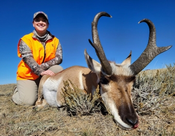 Wyoming Antelope Hunt1 2022 Hackney Elise Troftgruben